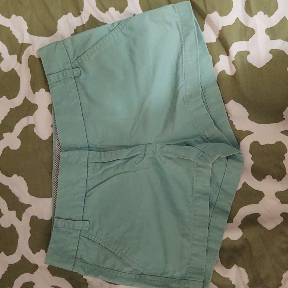 Teal J.Crew Shorts, size 4.